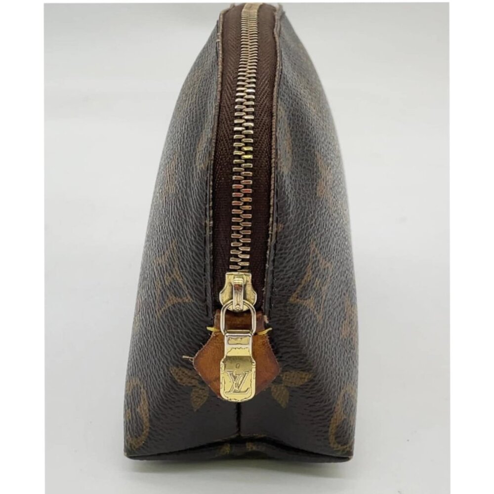 Authentic Louis Vuitton Monogram Pochette Cosmetic PM Pouch 96-122725 - Picture 5 of 16